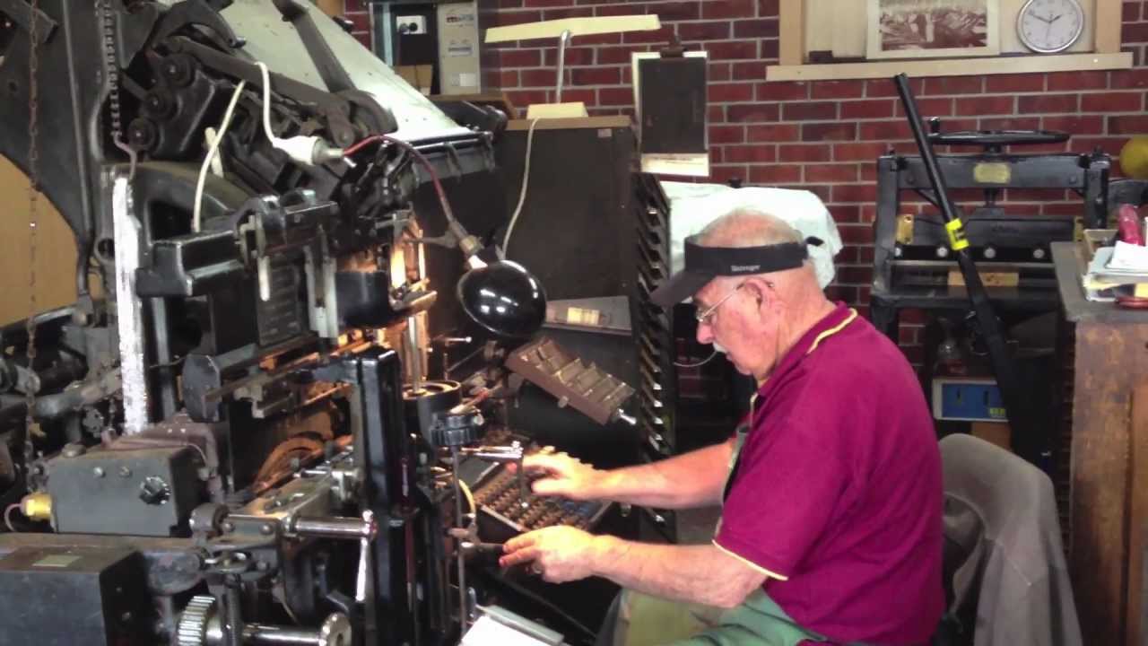 linotype machine for sale